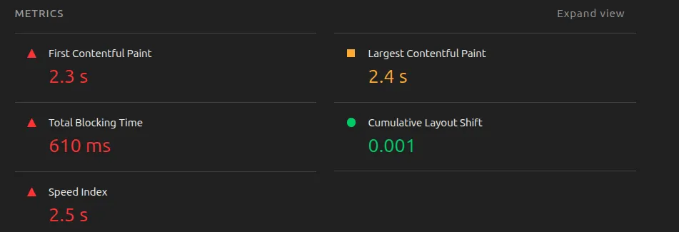 Chrome really not happy